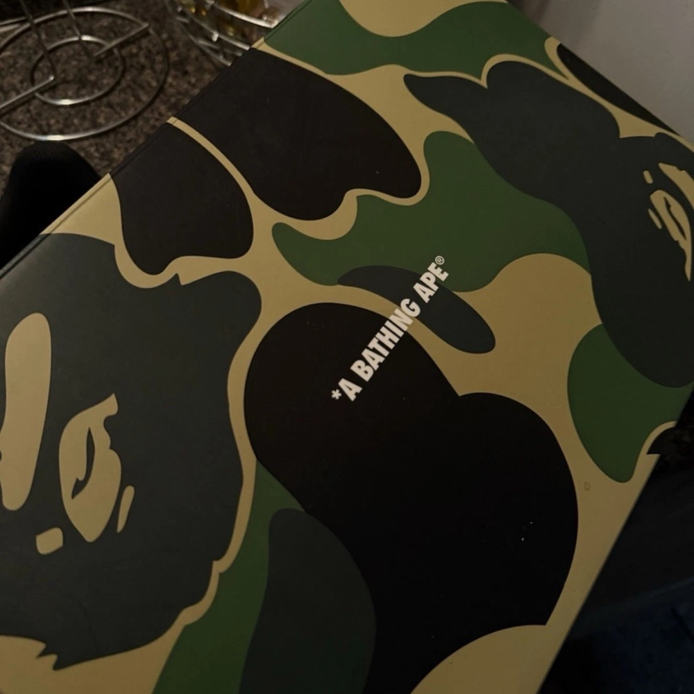 Green and Black Sneakers